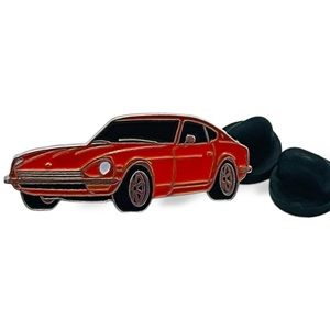 Collectible Datsun (nissan) 240z Orange JDM Enamel Trucker Hat Pin